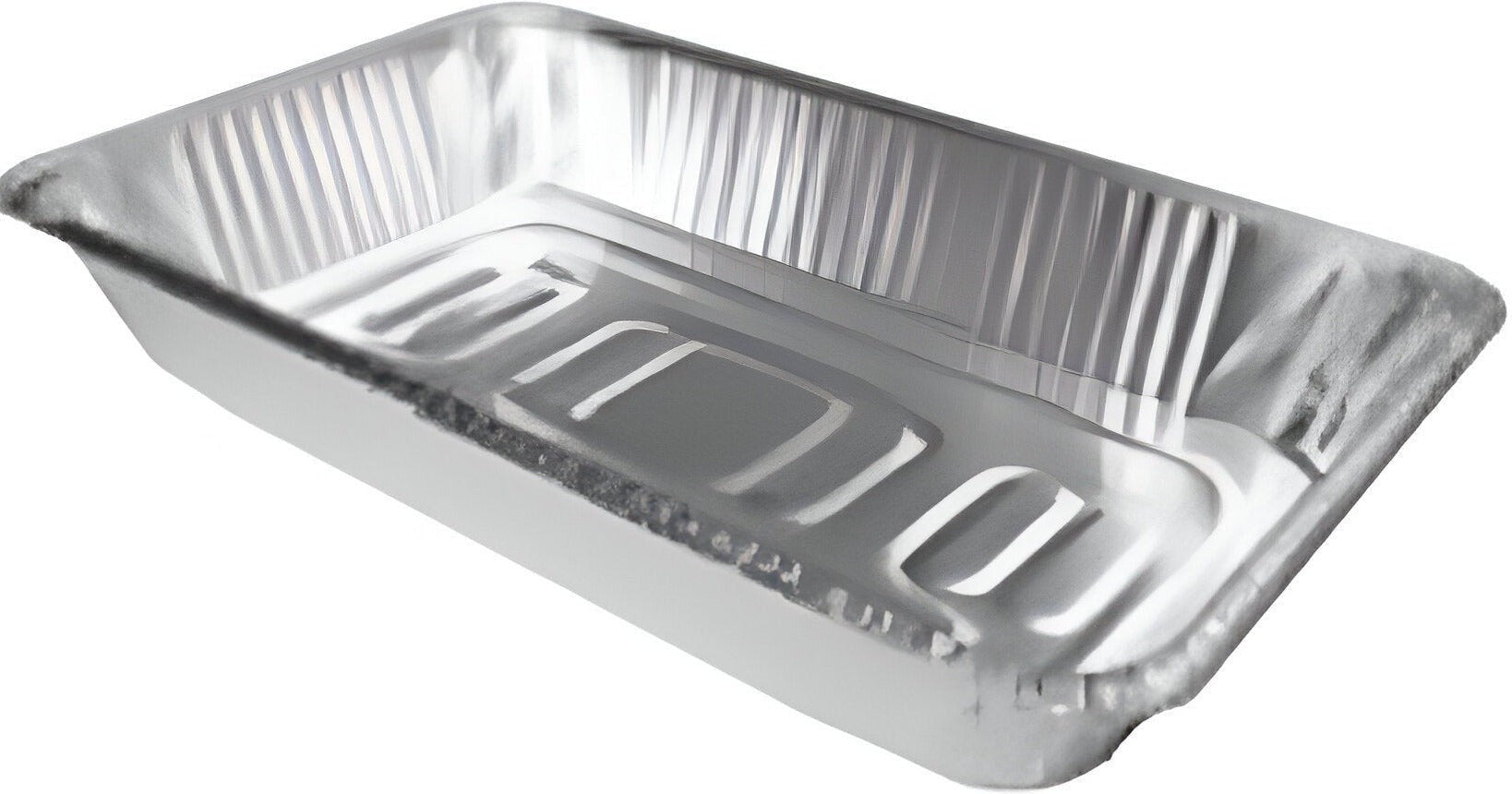 Pactiv Evergreen - Full Size Deep Novelis Rectangular Aluminium Container, Pack of 50 - 46070A