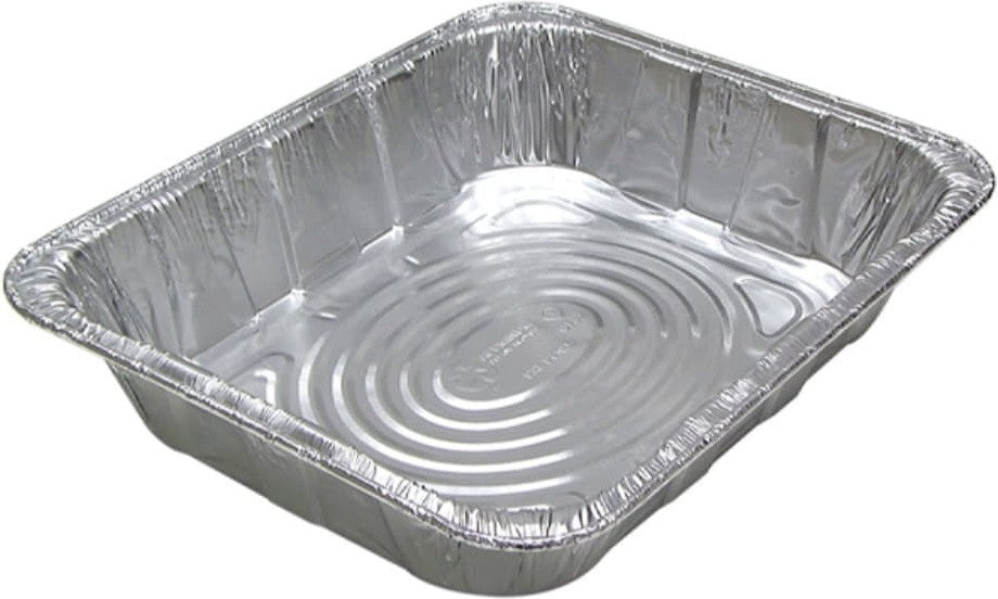 Pactiv Evergreen - Half- Size Deep Aluminum Steam Table Pan, Pack of 100 - Y6132H