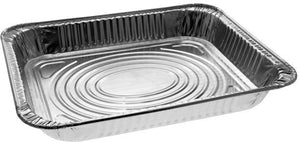 Pactiv Evergreen - Half- Size Shallow Aluminum Steam Table Pan, Pack of 100 - Y6012XH