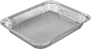 Pactiv Evergreen - Half- Size Shallow Aluminum Steam Table Pan, Pack of 100 - Y6012XH