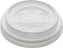 Pactiv Evergreen - White Dome Lid Fits For 4 Oz Hot Drink Cups, Pack of 1000- DDL4WD