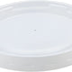 Pactiv Evergreen - White Flat Lid For 8/12/16 Oz PLA Paper Hot Cup, Pack of 1000 - L15561D