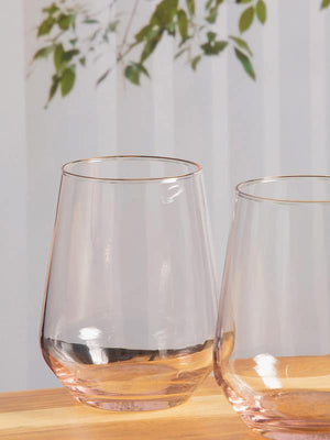 Pasabahce - 425 ml Allegra Stemless Glass Tumbler, Pack of 12 - PG41536