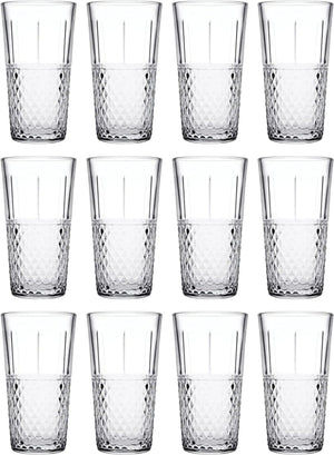 Pasabahce - HIGHNESS 12 Oz Long Drink Glass, Pack of 12 - PG520065