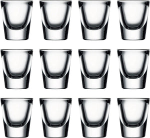 Pasabahce - SHOOTER 1 Oz Whiskey Glass, Pack of 12 - PG52134