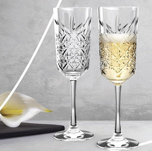 Pasabahce - TIMELESS 6 Oz Champagne Flute Glass, Pack of 12 - PG440356