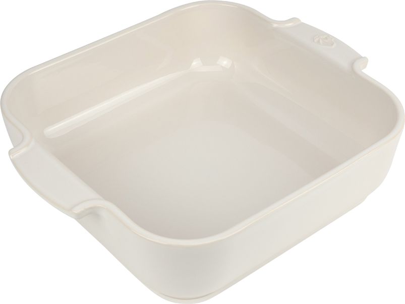 Peugeot - Appolia Ceramic 11.02" Square Ecru Baking Dish (28 cm) - 60169