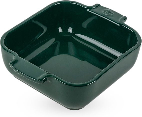 Peugeot - Appolia Ceramic 11.02" Square Forest Green Oven Dish (28cm) - 62125