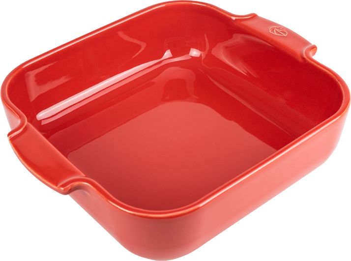 Peugeot - Appolia Ceramic 11.02" Square Red Baking Dish (28 cm) - 60176