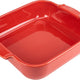 Peugeot - Appolia Ceramic 11.02" Square Red Baking Dish (28 cm) - 60176