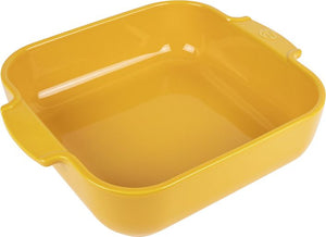 Peugeot - Appolia Ceramic 11.02" Square Saffron Baking Dish (28 cm) - 61463