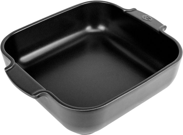 Peugeot - Appolia Ceramic 11.02" Square Satin Black Baking Dish (28 cm) - 61548