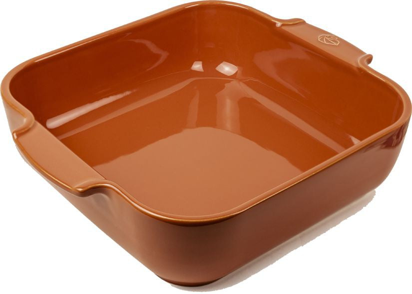 Peugeot - Appolia Ceramic 11.02" Square Terracotta Baking Dish (28 cm) - 61111