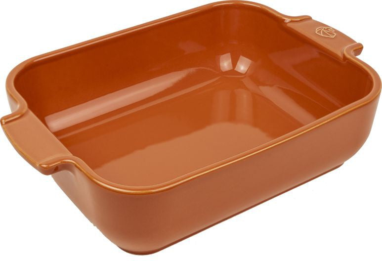 Peugeot - Appolia Ceramic 12.59" Rectangular Terracotta Baking Dish (32cm) - 61081