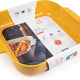 Peugeot - Appolia Ceramic 14.17" Square Saffron Baking Dish (36 cm) - 61456