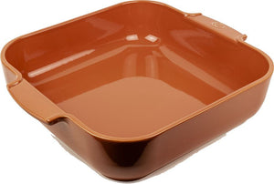 Peugeot - Appolia Ceramic 14.17" Square Terracotta Baking Dish (36 cm) - 61104