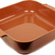 Peugeot - Appolia Ceramic 14.17" Square Terracotta Baking Dish (36 cm) - 61104