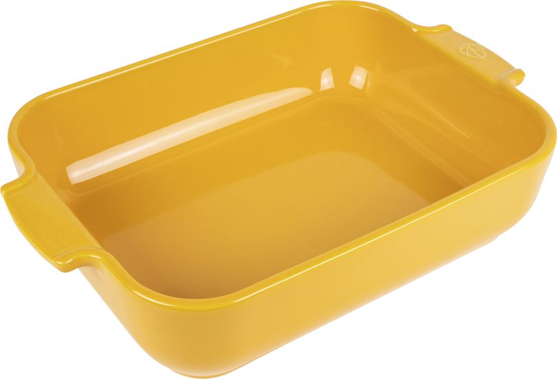 Peugeot - Appolia Ceramic 15.74" Rectangular Saffron Baking Dish (40 cm) - 61425