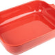 Peugeot - Appolia Ceramic 16" Rectangular Red Baking Dish (40 cm) - 60015