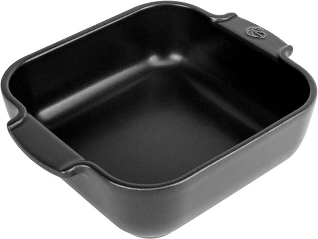 Peugeot - Appolia Ceramic 8.26" Square Satin Black Baking Dish (21 cm) - 61555