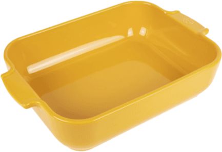 Peugeot - Appolia Ceramic 9.84" Rectangular Saffron Yellow Baking Dish (25 cm) - 61999