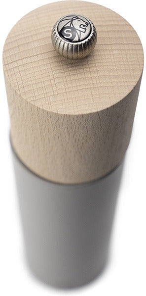 Peugeot - Boreal 8" Wood Pebble Grey Pepper Mill (21 cm) - 44312