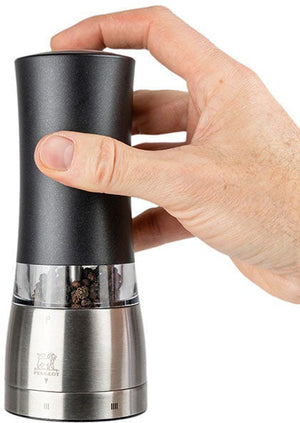 Peugeot - Daman Electric 7.08" Iridescent Black Pepper Mill (18 cm) - 43179