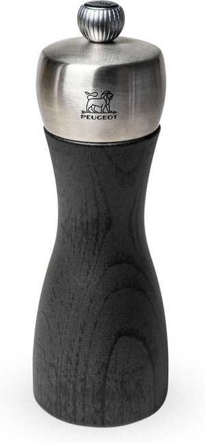 Peugeot - Fidji 6" Wood/Stainless Graphite Pepper Mill (15 cm) - 39486