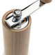 Peugeot - Isen Natural Wood 7" Pepper Mill With Crank Handle (18 cm) - 37307