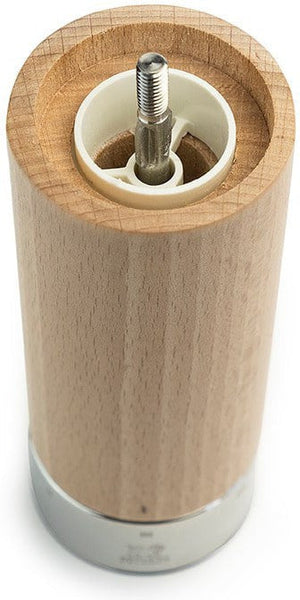 Peugeot - Isen Natural Wood 7" Salt Mill With Crank Handlen (18 cm) - 37314