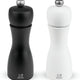 Peugeot - Tahiti 6" Wood Matte Black, White Tones Salt and Pepper Mills, Set of 2 (15 cm) - 2/24260