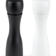 Peugeot - Tahiti 8" Wood Matte Black, White Tones Salt and Pepper Mills, Set of 2 (20 cm) - 2/24277