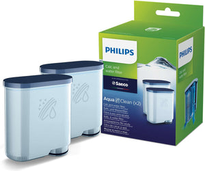 Philips - AquaClean Filter For Espresso Machines Pack of 2 - CA6903/22