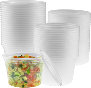 Phoenix Packaging - 16 Oz Clear Deli Container, Pack of 500 - 235281