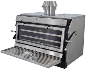 Pira - 120 LUX ED Oven For Charcoal and Wood, 200 Diners Capacity - 120104