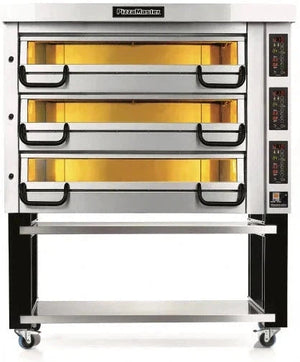 PizzaMaster - 800 Series 3 Stone Hearth, 3 Deck, Modular Electric Pizza Oven - PM 833ED