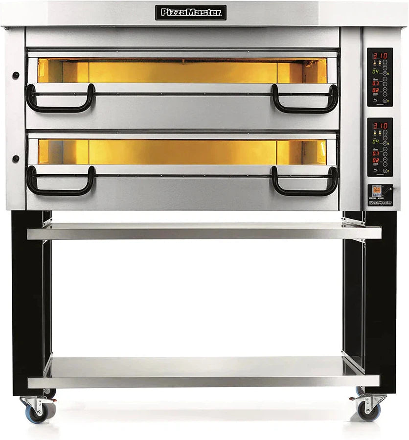 PizzaMaster - 900 Series 3 Stone Hearth, 2 Deck, Modular Electric Pizza Oven - PM 932ED