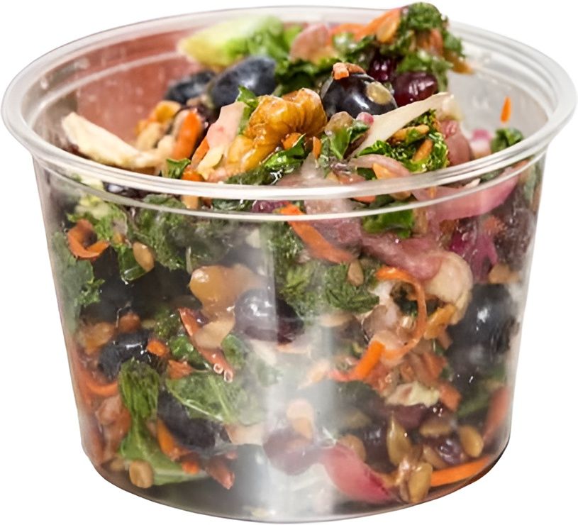 Plastipak - 16 Oz Clear Heavy Duty Deli Containers, Pack of 500 - 204S