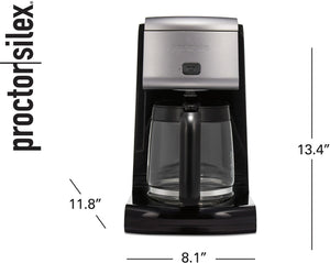 Proctor Silex Commercial - 12 Cup FrontFill Drip Coffee Maker - 43686