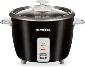 Proctor Silex Commercial - 16 Cup Rice Cooker & Food Steamer - 37527