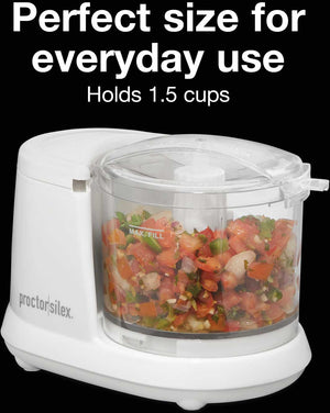 Proctor Silex Commercial - 1.5 Cup Food Chopper White - 72500G