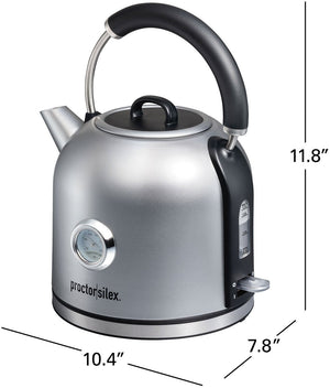 Proctor Silex Commercial - 1.7 L Electric Dome Kettle - 41035C