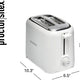 Proctor Silex Commercial - 2 Slice Extra Wide Slot Toaster White - 22216G