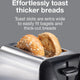 Proctor Silex Commercial - 2 Slice Metal Toaster Black - 22304G