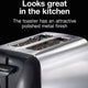 Proctor Silex Commercial - 2 Slice Metal Toaster Black - 22304G