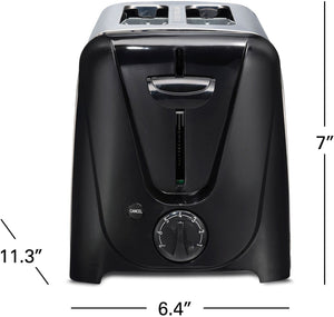 Proctor Silex Commercial - 2 Slice Metal Toaster Black - 22304G