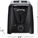 Proctor Silex Commercial - 2 Slice Metal Toaster Black - 22304G