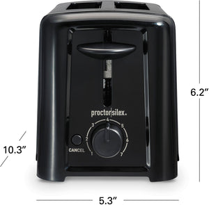 Proctor Silex Commercial - 2 Slice Toaster, Black - 22624G