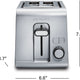 Proctor Silex Commercial - 2 Slice Toaster With Extra Wide Slots - 22302