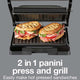 Proctor Silex Commercial - 2-in-1 Panini Press & Compact Grill - 25440PSC